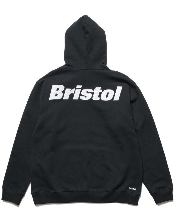 BRISTOL BAGGY SWEAT HOODIE,BLACK, medium image number 1