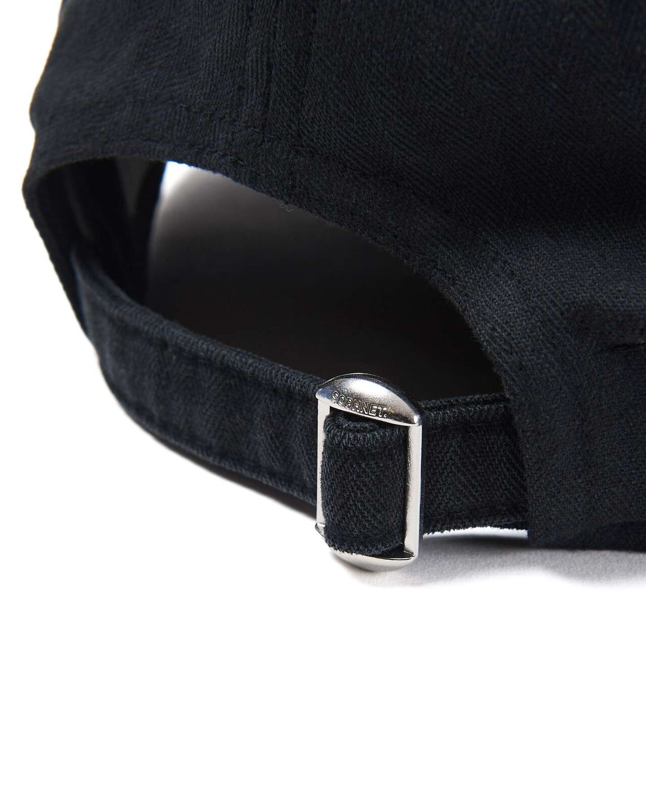 DAMAGED COLLEGE LOGO CAP,BLACK, large image number 2