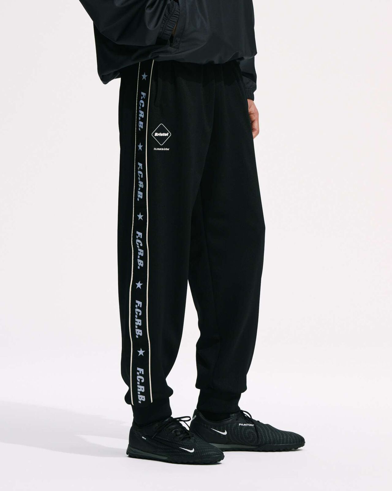 SHADOW WEAVE STRIPE PANTS,BLACK, large image number 7