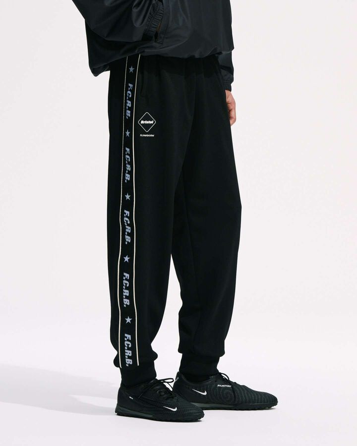 SHADOW WEAVE STRIPE PANTS,BLACK, medium image number 7