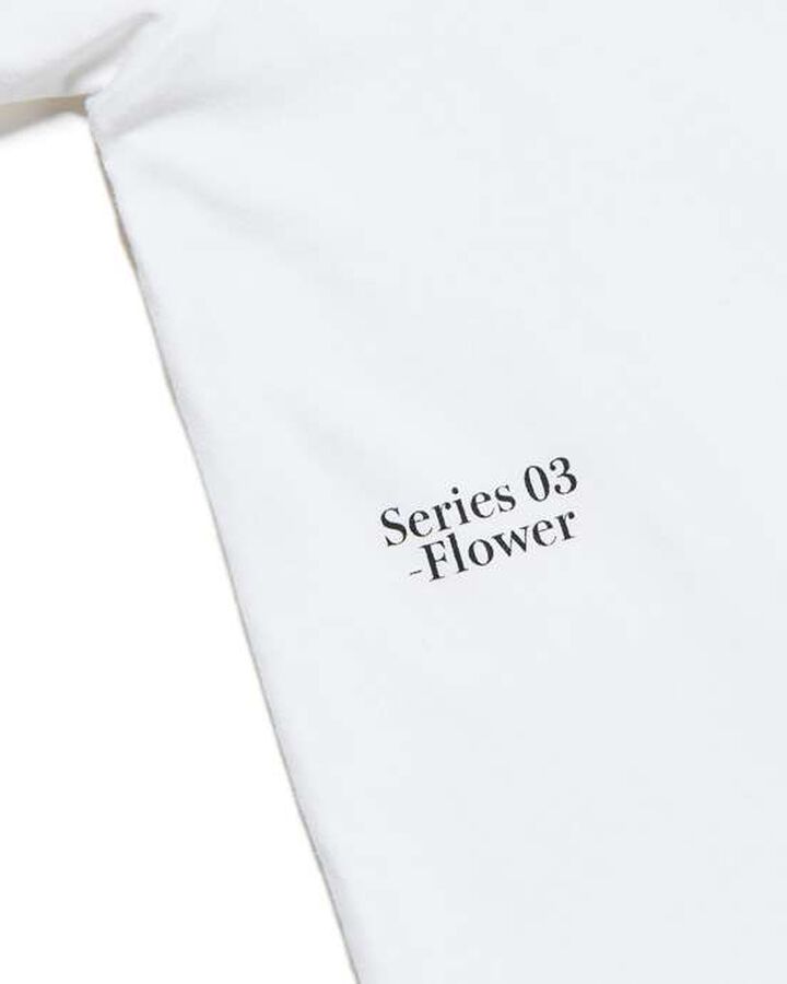 SIMON TAYLOR: FLOWER L/S TEE,WHITE, medium image number 3