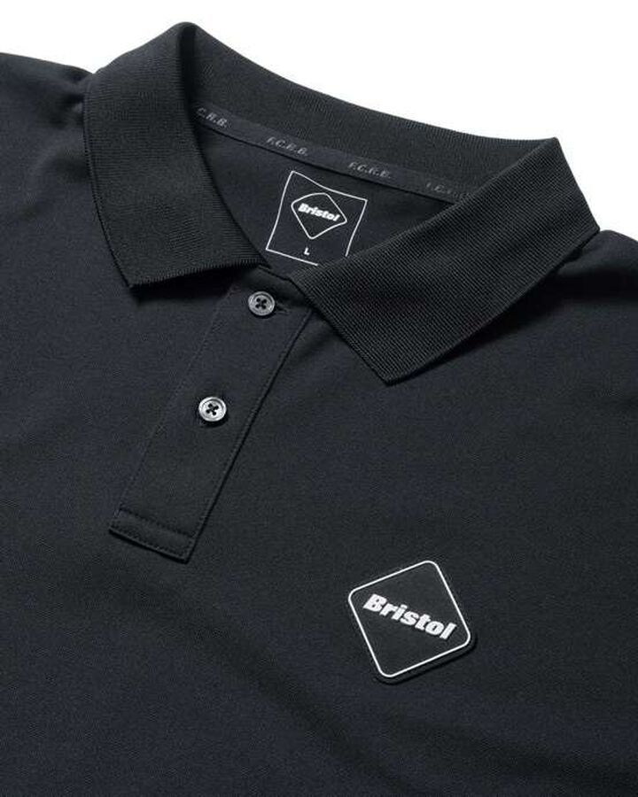 EMBLEM POLO,BLACK, medium image number 2