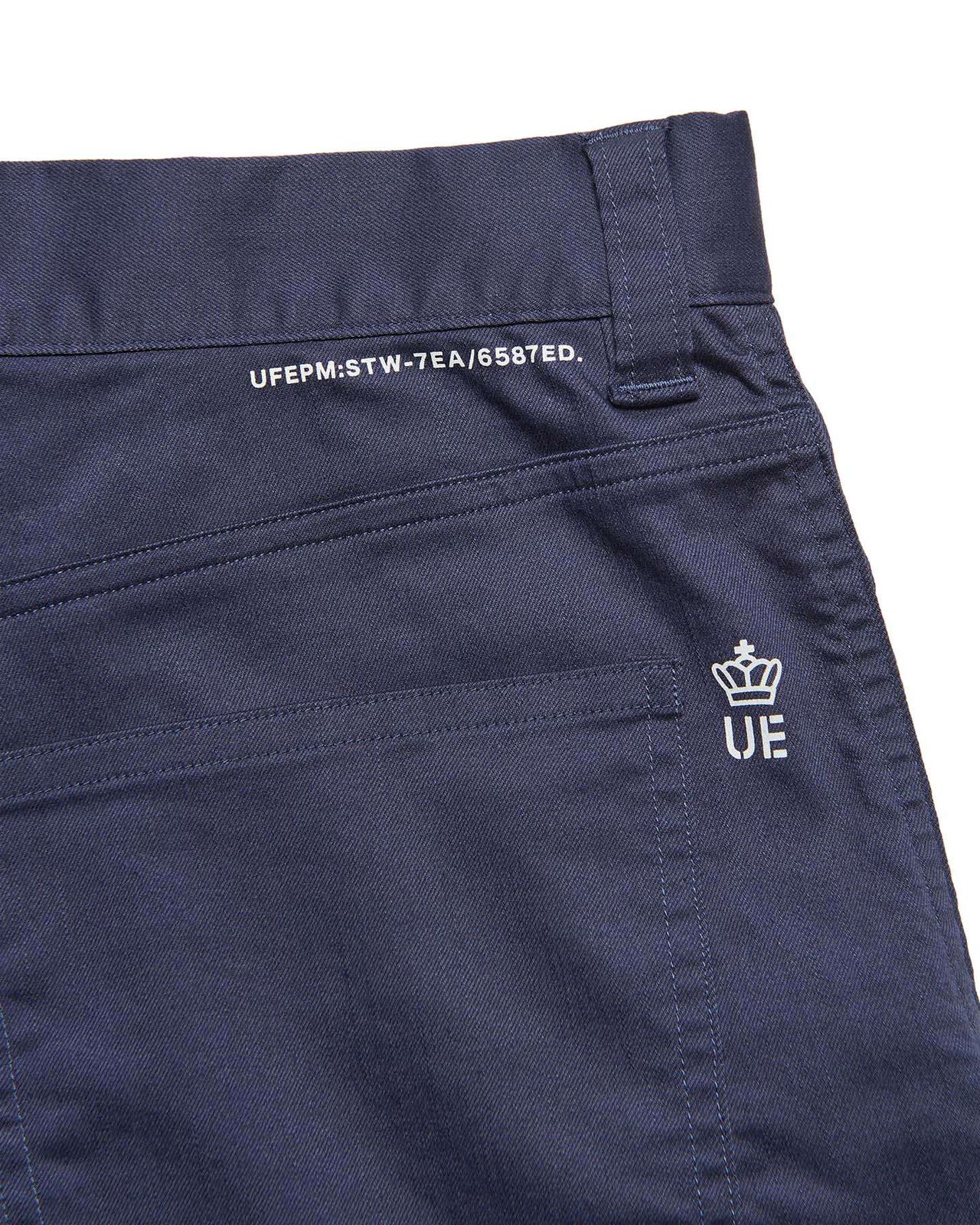 STRETCH TWILL SLIM CROPPED PANTS,NAVY, large image number 2