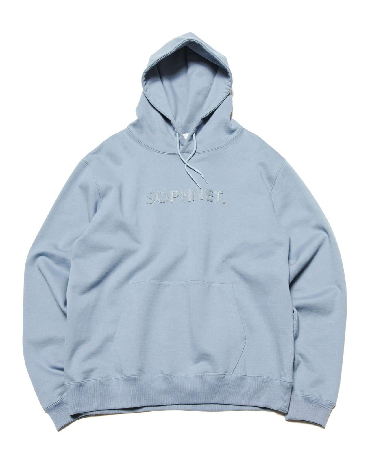 LOGO PATCH HOODIE,LIGHT BLUE, large image number 0