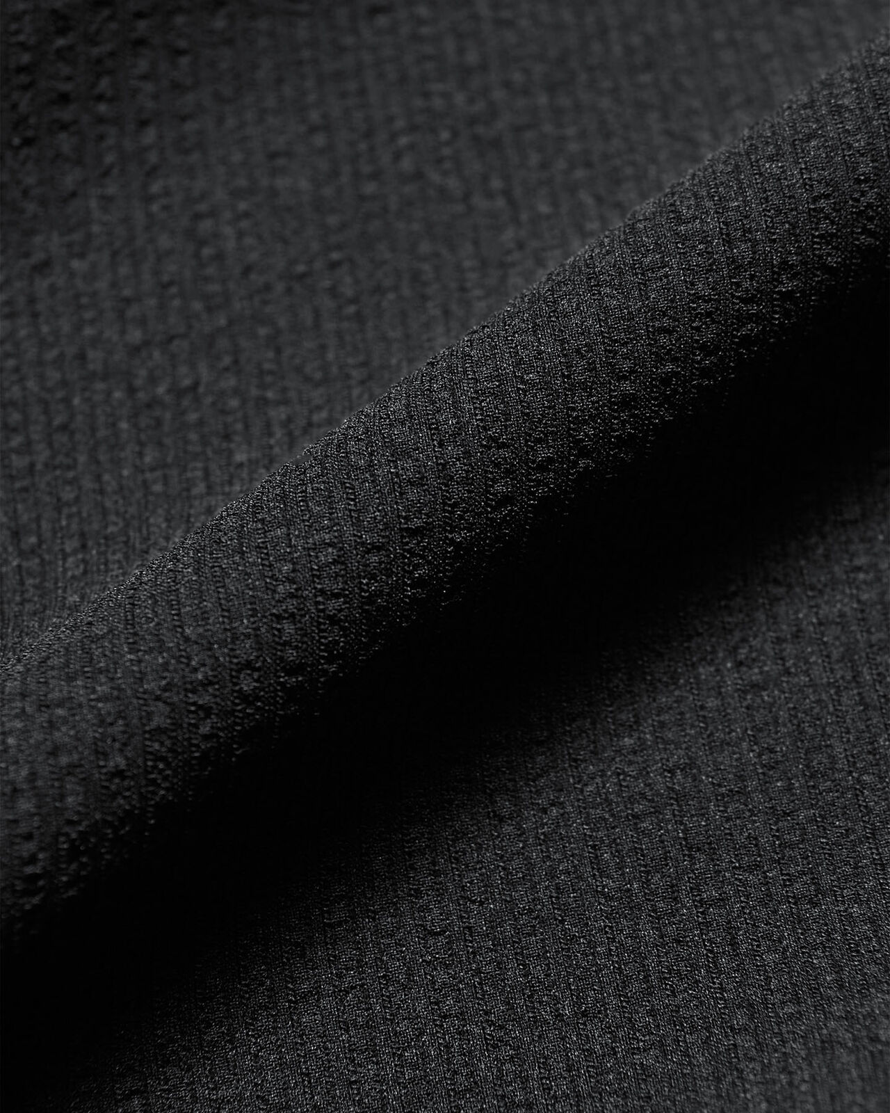 4WAY STRETCH SHIRRING SLIM-FIT SLACKS,BLACK, large image number 4