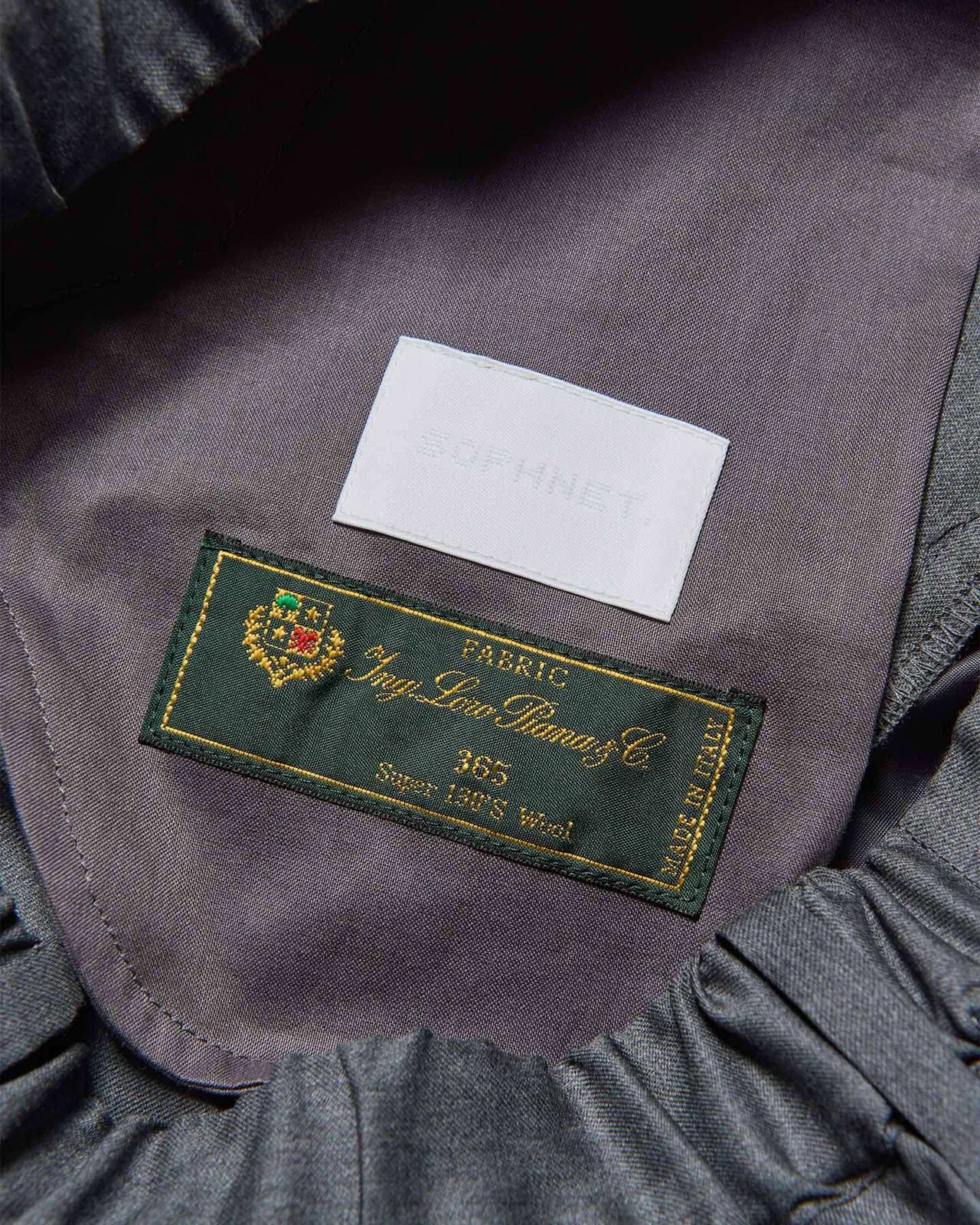 LORO PIANA EASY SHORTS,GRAY, large image number 3