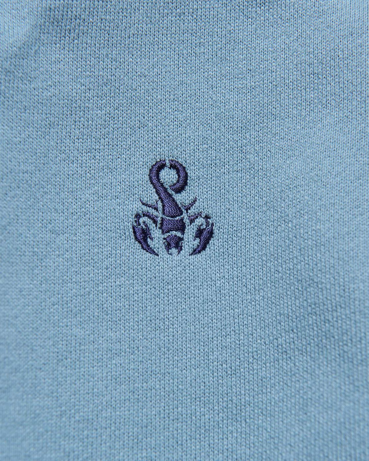SCORPION WIDE SWEAT HOODIE,BLUE, large image number 3