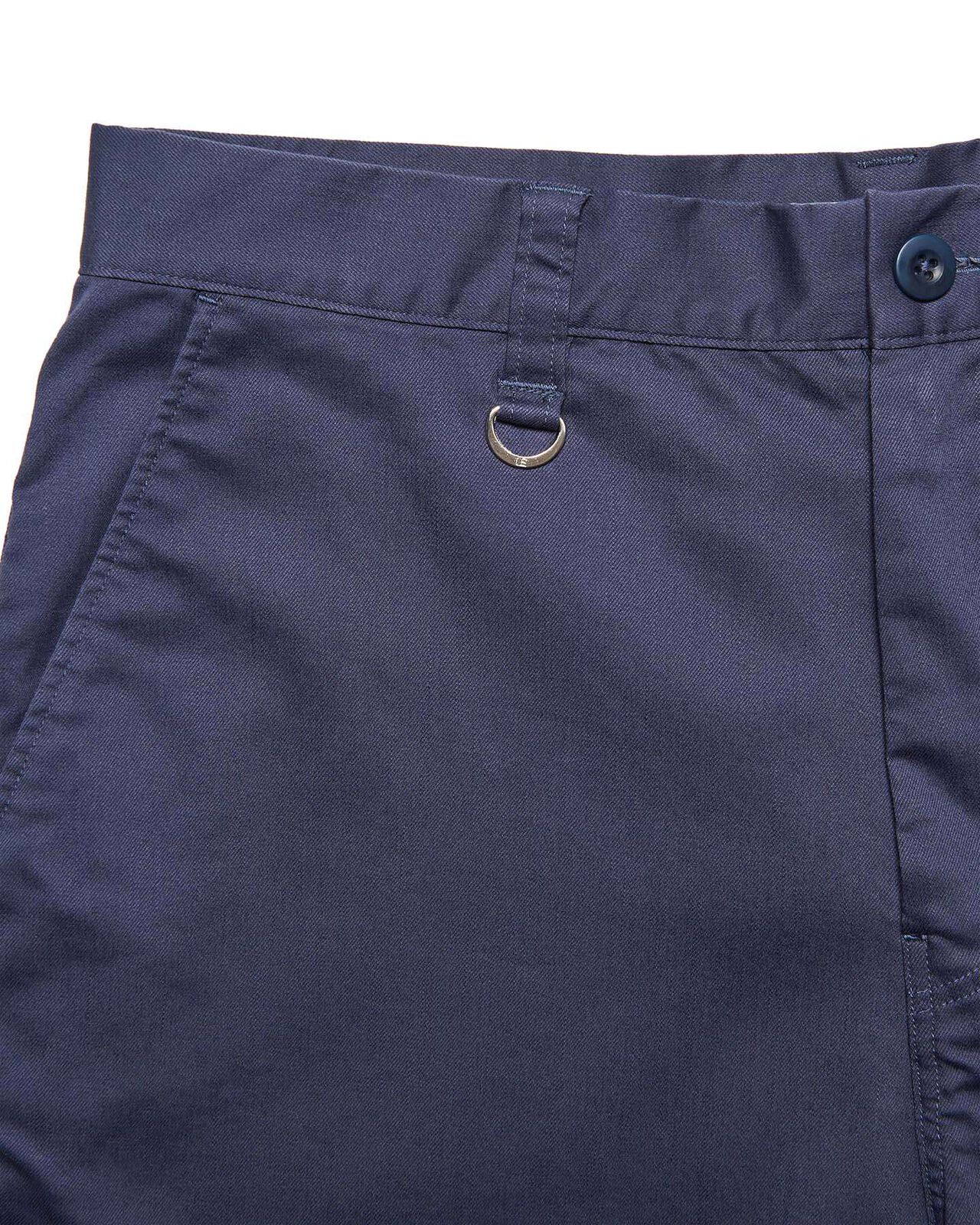 STRETCH TWILL SLIM CROPPED PANTS,NAVY, large image number 3