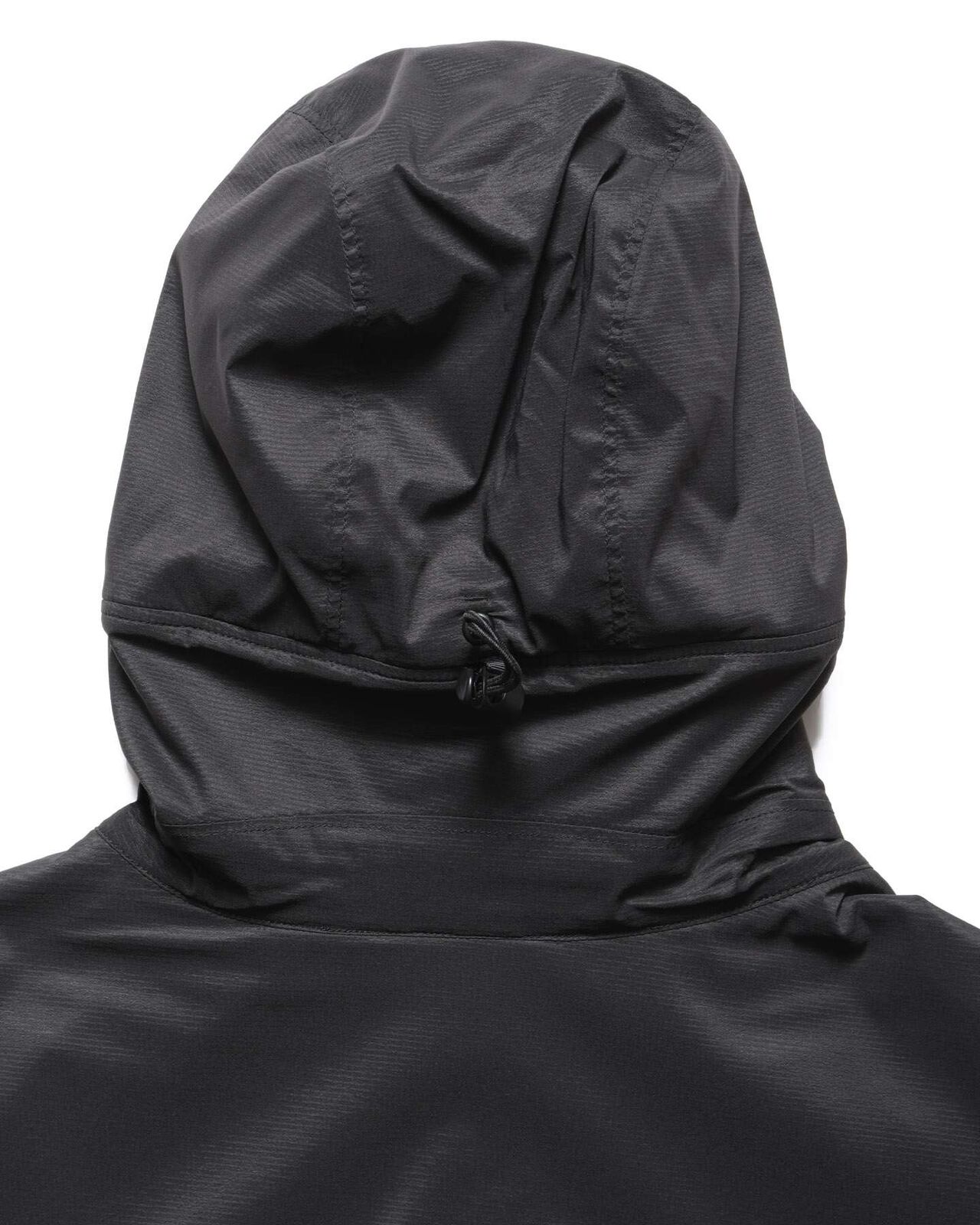 GRID FLEECE HYBRID HOODIE,BLACK, large image number 7
