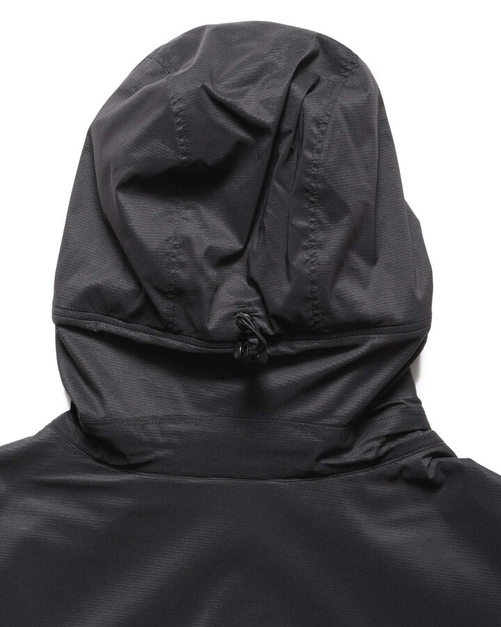 GRID FLEECE HYBRID HOODIE,BLACK, medium image number 7