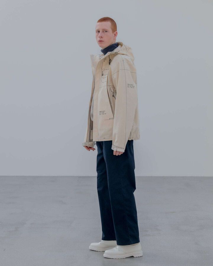 MAP-OUT 3LAYER MOUNTAIN PARKA,IVORY, medium image number 9