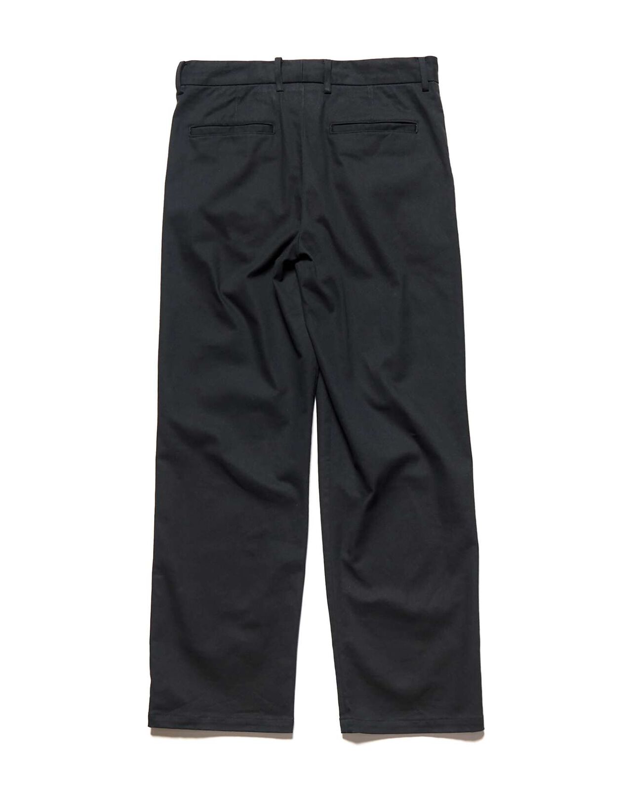 STRETCH TWILL CLASSIC SLACKS,BLACK, large image number 1