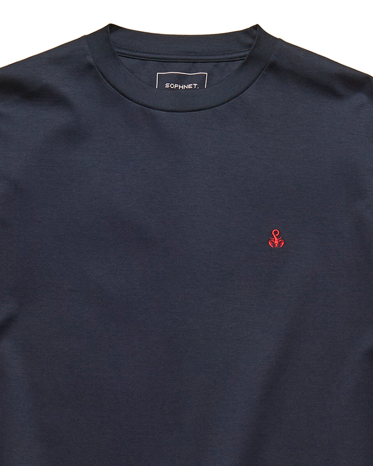 SCORPION WIDE L/S TEE,NAVY, large image number 2