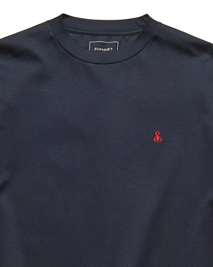 SCORPION WIDE L/S TEE,NAVY, medium image number 2
