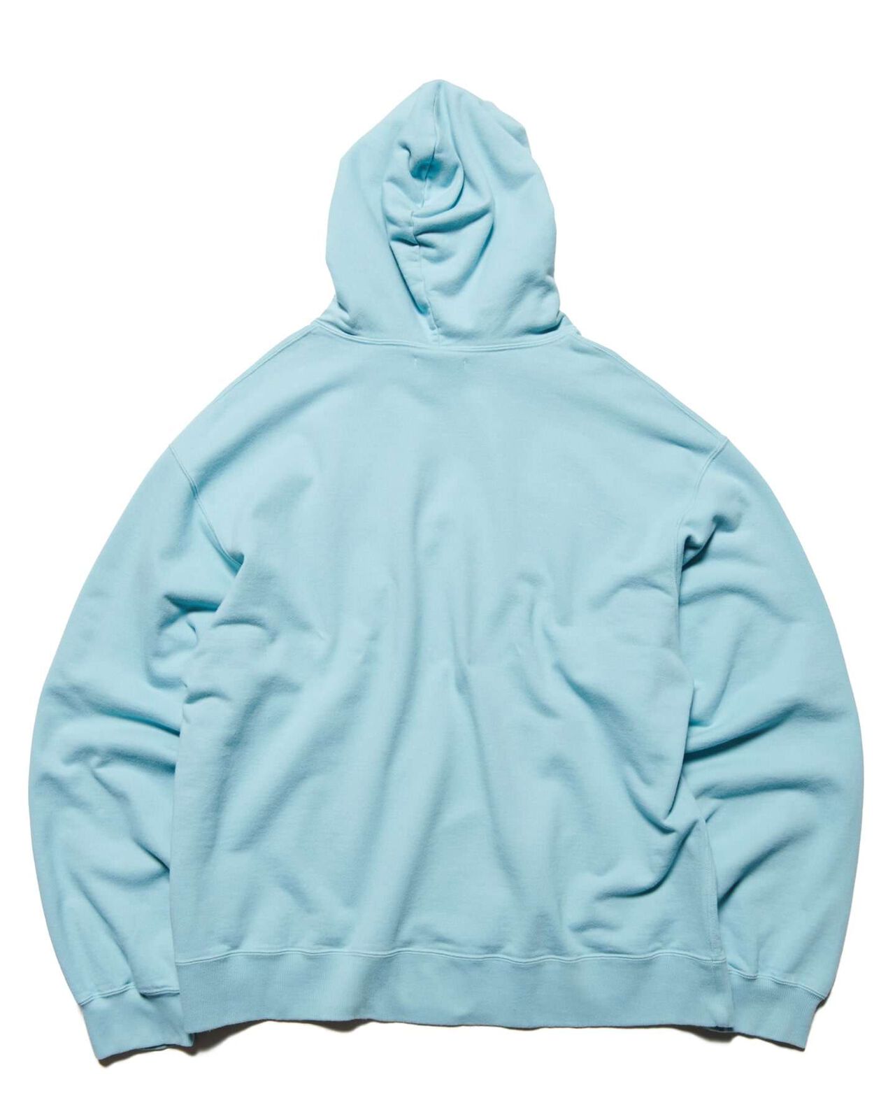 CUT-OUT LOGO SWEAT HOODIE,LIGHT BLUE, large image number 1