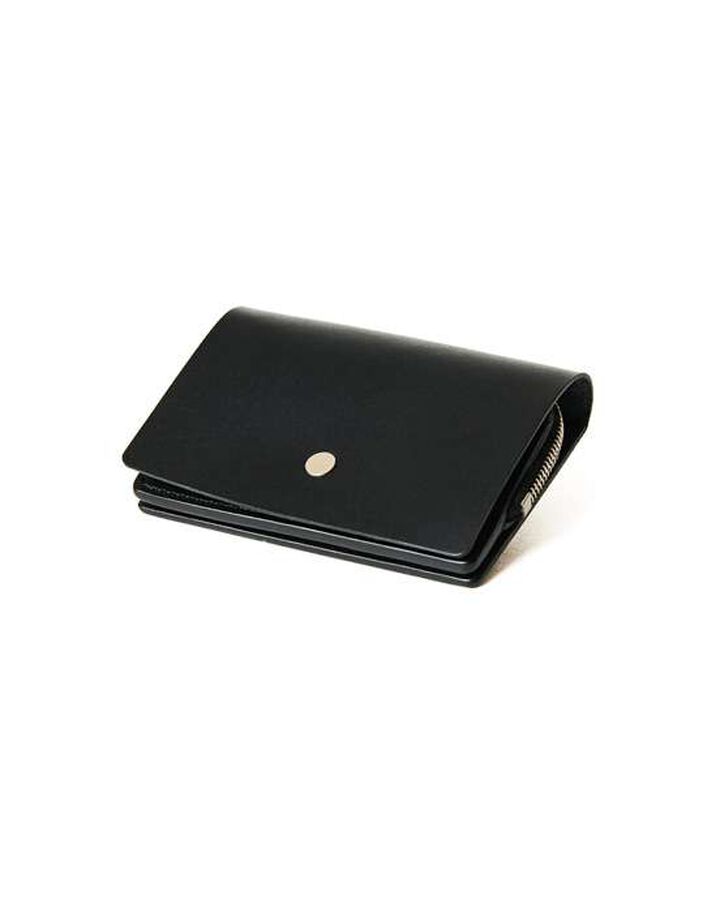 LEATHER SMALL WALLET,BLACK, medium