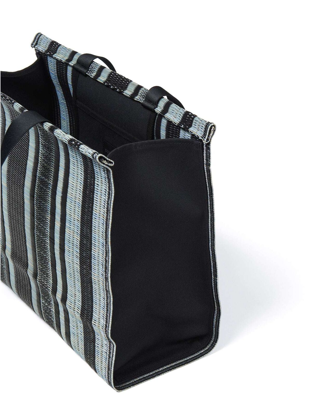 IGUSA TOTE BAG,BLACK, large image number 1