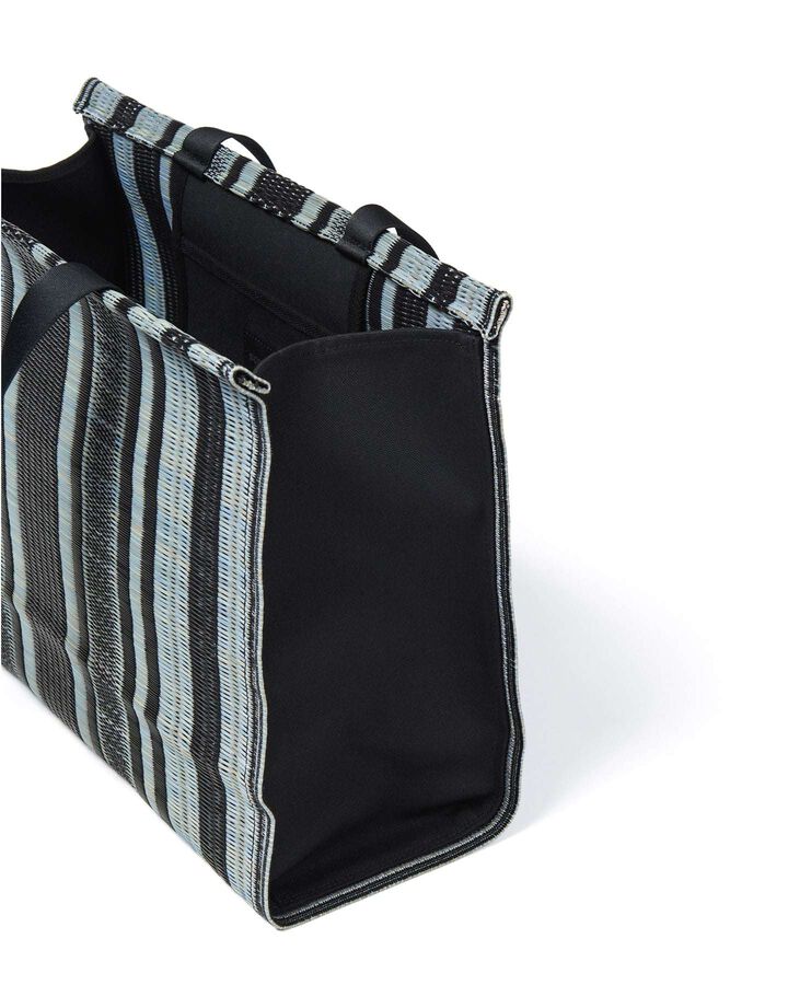 IGUSA TOTE BAG,BLACK, medium image number 1