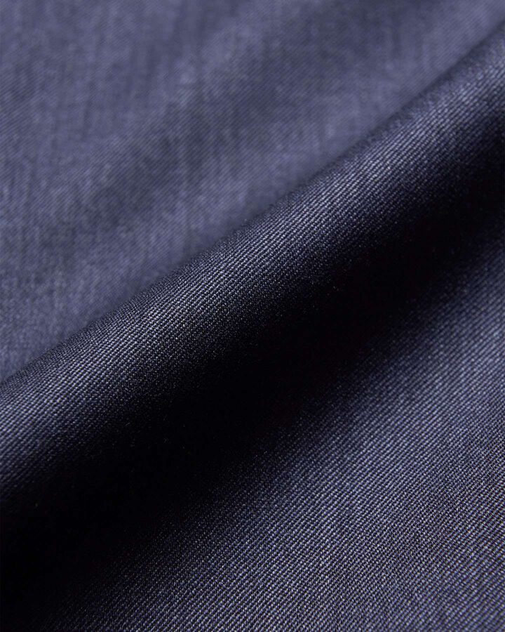 WOOL GABARDINE SLIM-FIT ACTIVE SLACKS,NAVY, medium image number 3