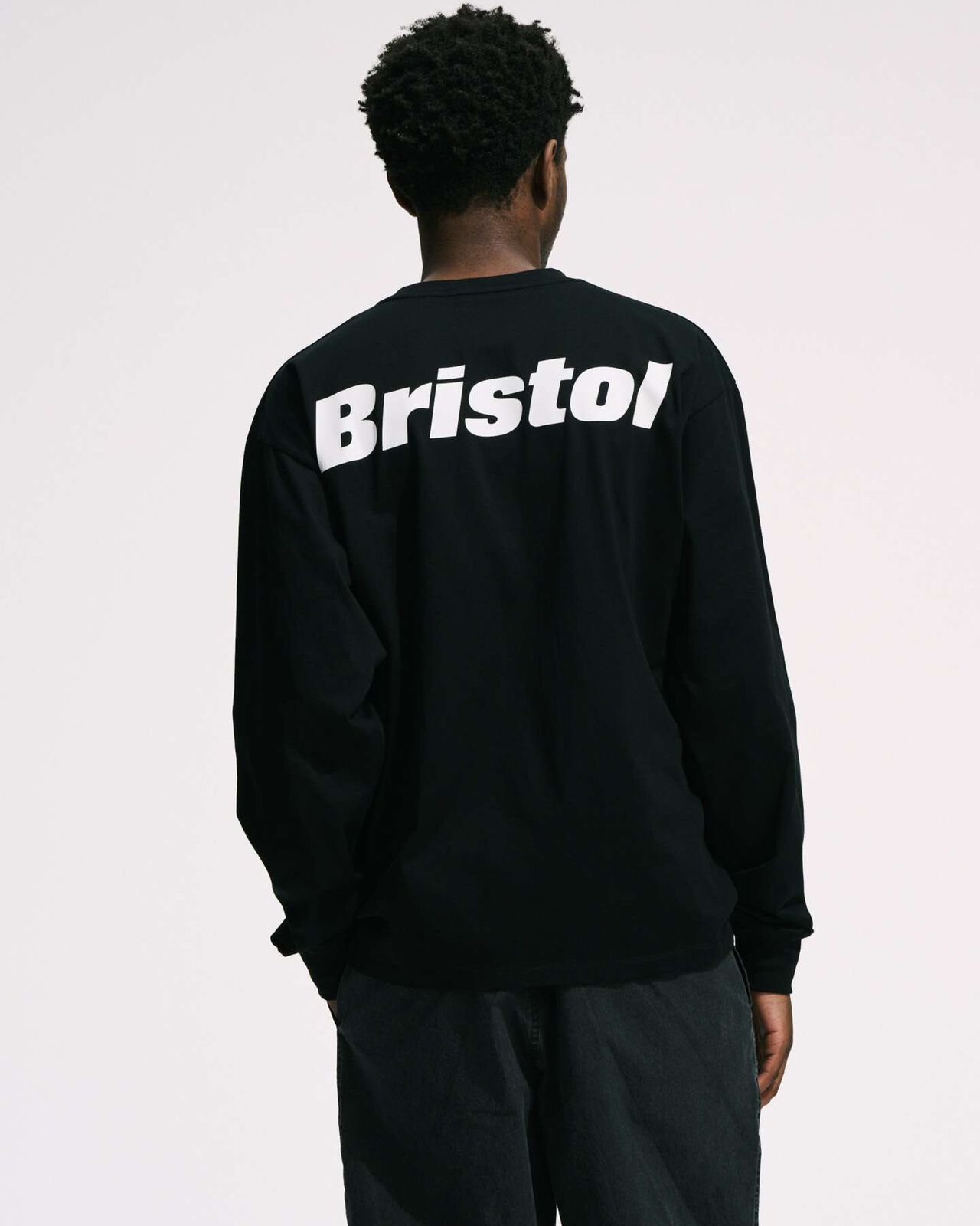 BRISTOL L/S BAGGY TEE,GREIGE, large image number 3