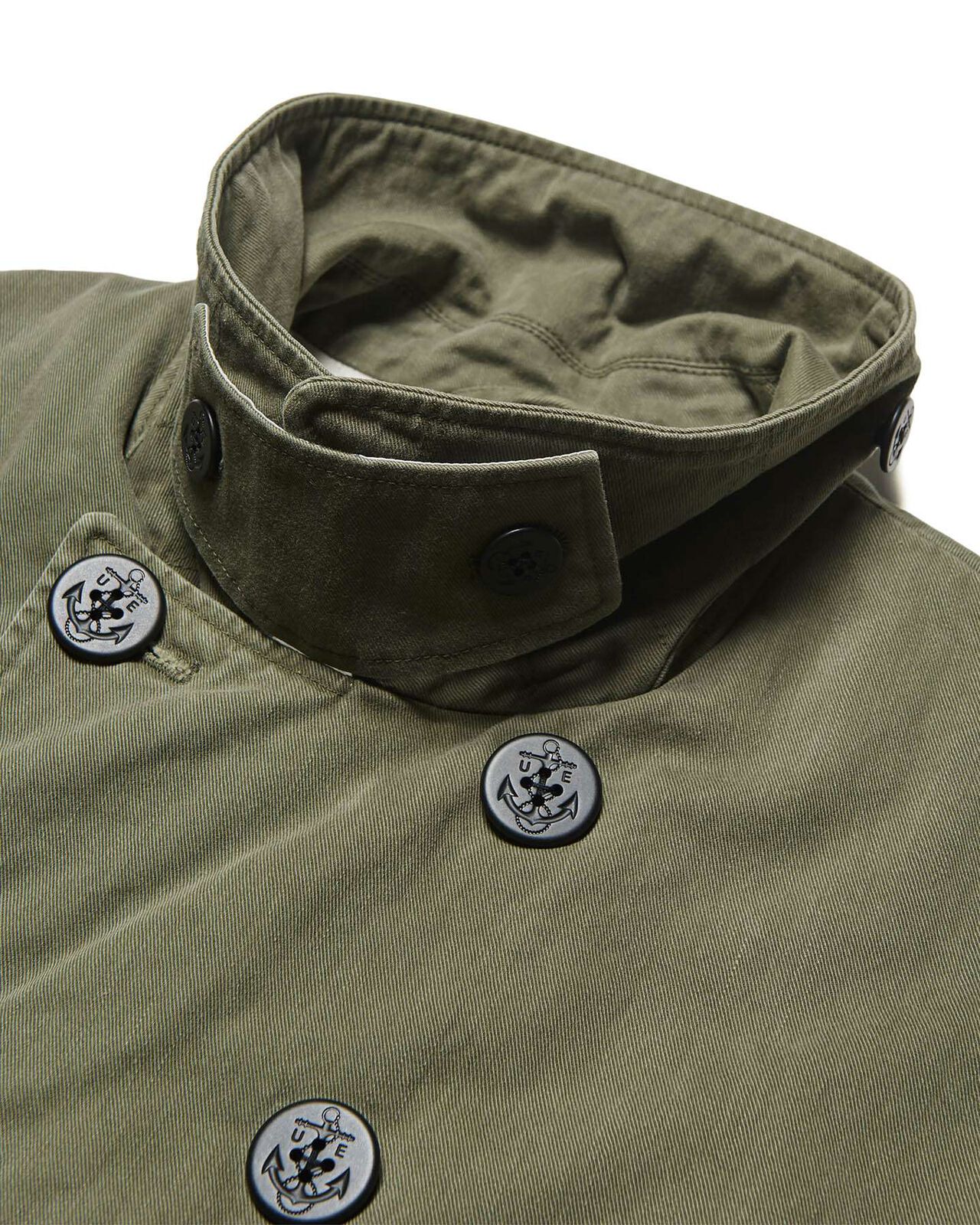 MILITARY PEA COAT,KHAKI, large image number 3