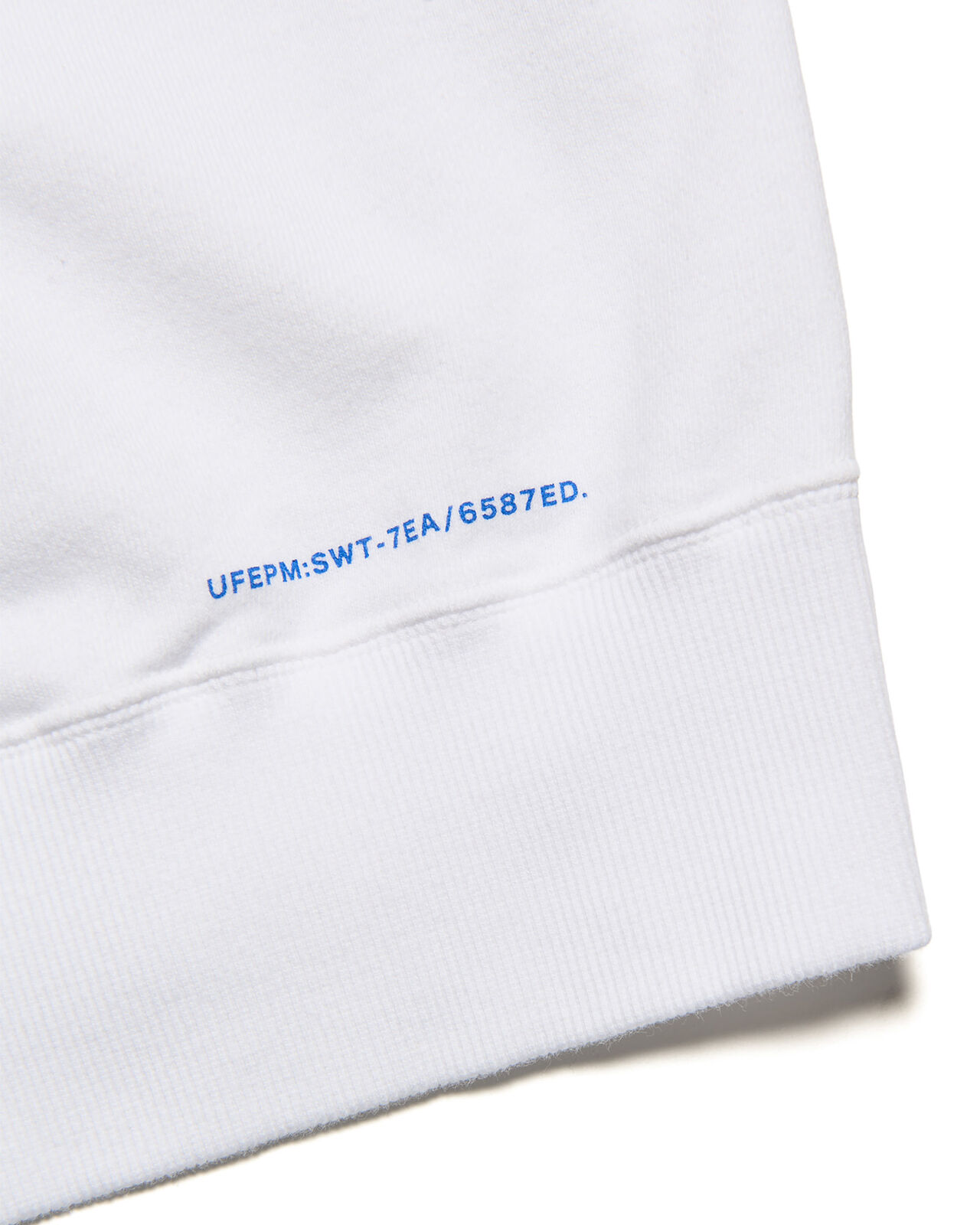 LOOSE SWEAT HOODIE,WHITE, large image number 3