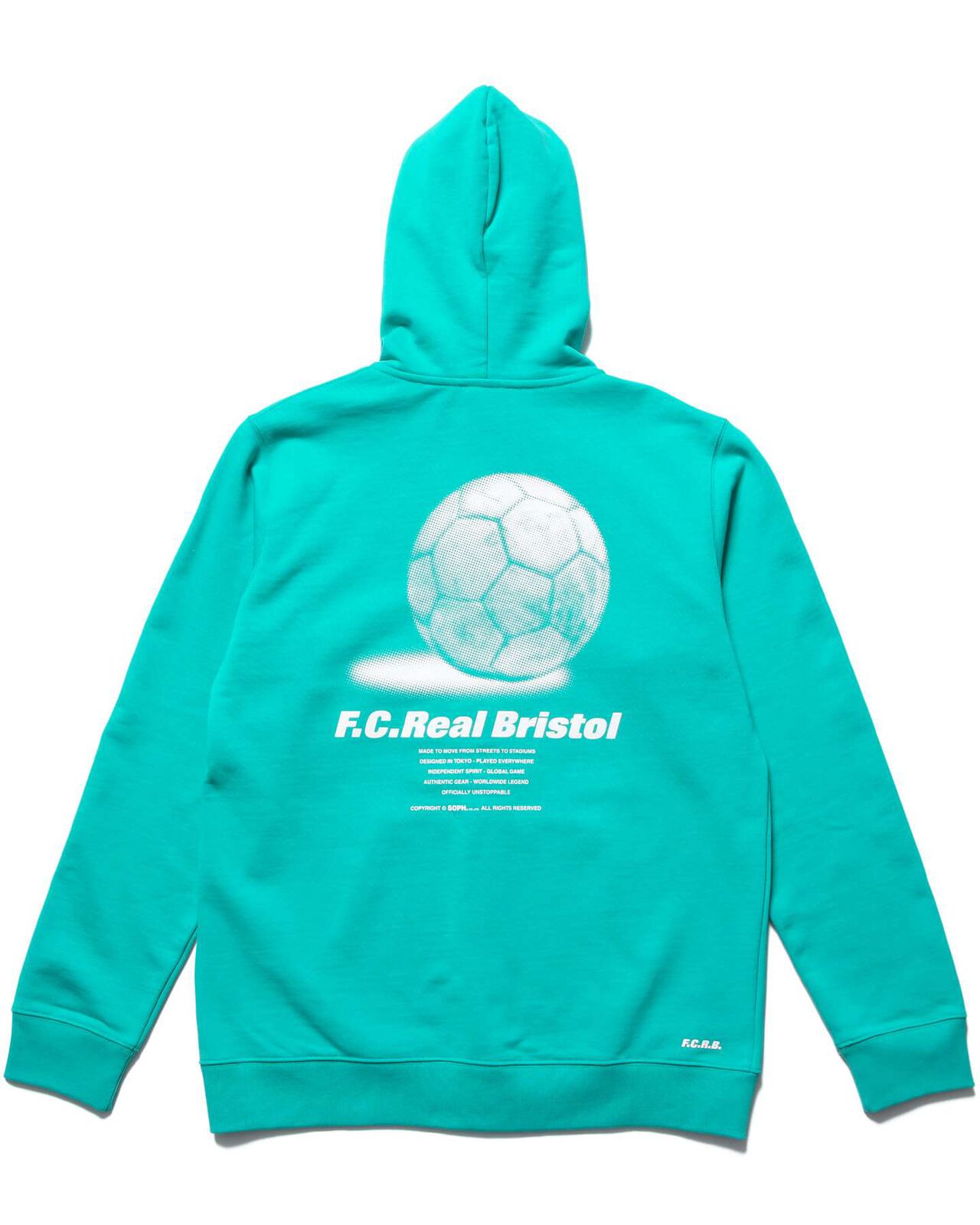 SPIRIT ZIP-UP SWEAT HOODIE,TURQUOISE, large image number 0