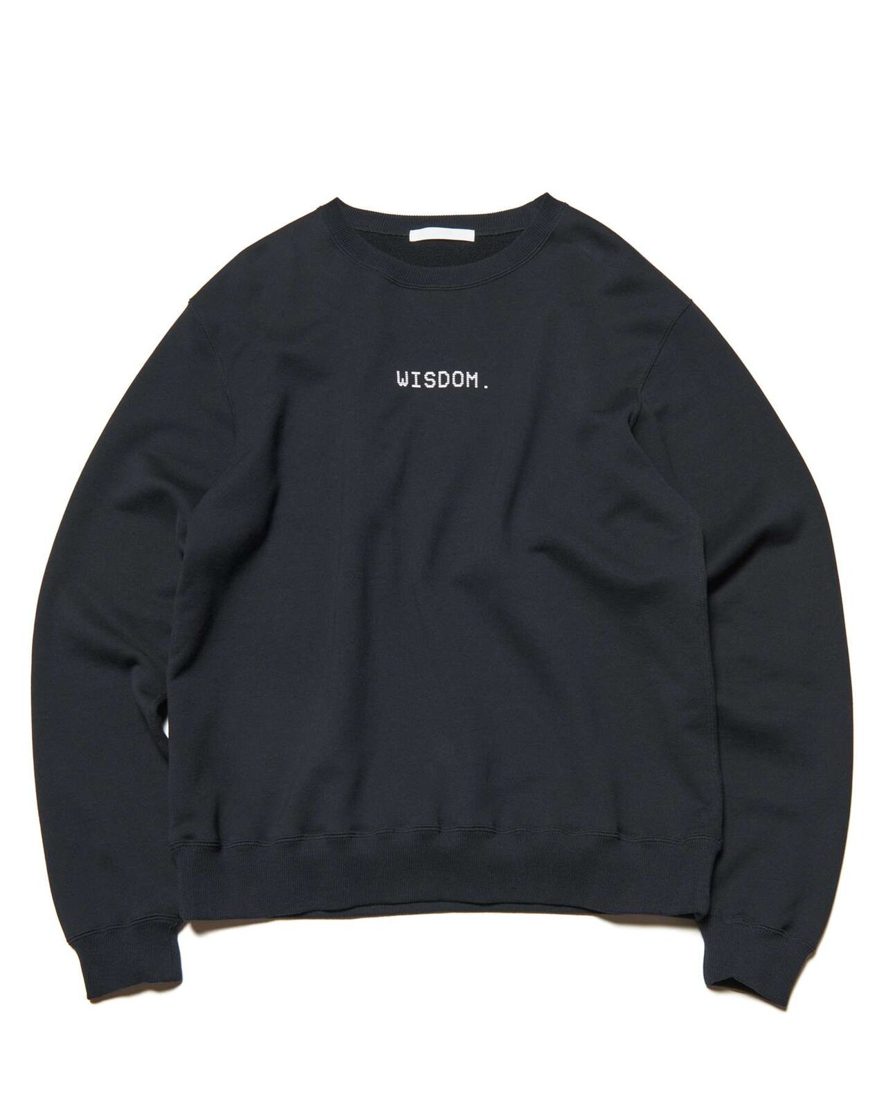 WISDOM. SWEATSHIRT,BLACK, large image number 0