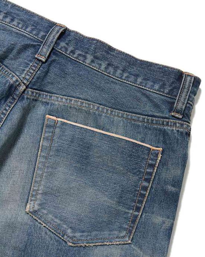 DAMAGED REGULAR FIT JEANS,INDIGO, medium image number 3