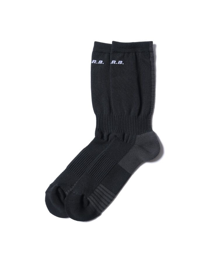 SHORT GAME SOCKS,BLACK, medium image number 0