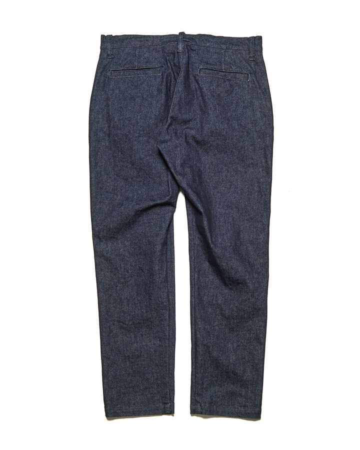 HIGH STRETCH DENIM TAPERED PANTS,INDIGO, medium image number 1