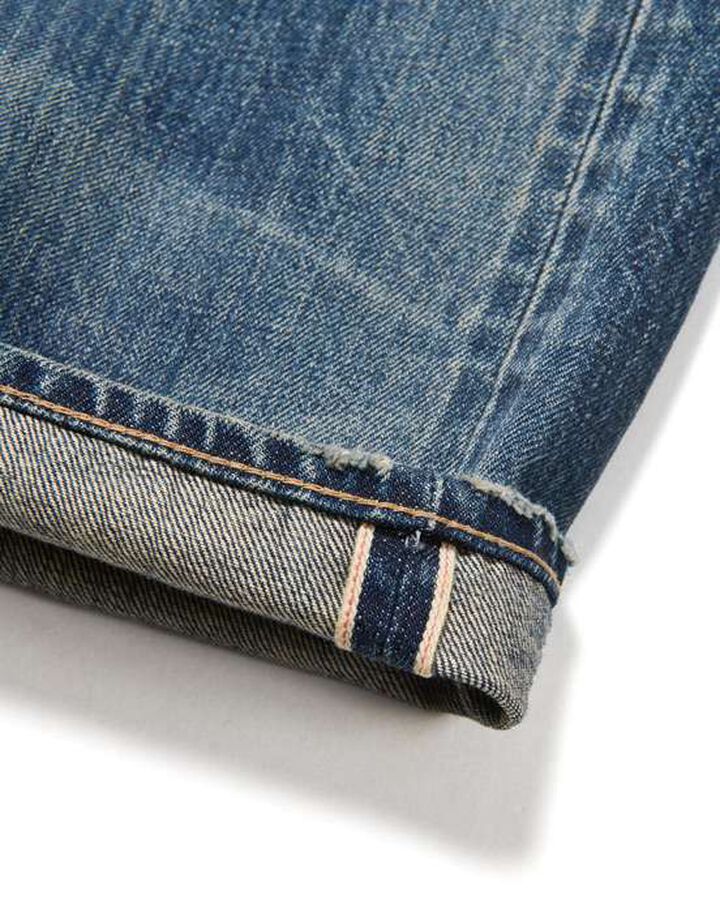 DAMAGED REGULAR FIT JEANS,INDIGO, medium image number 5