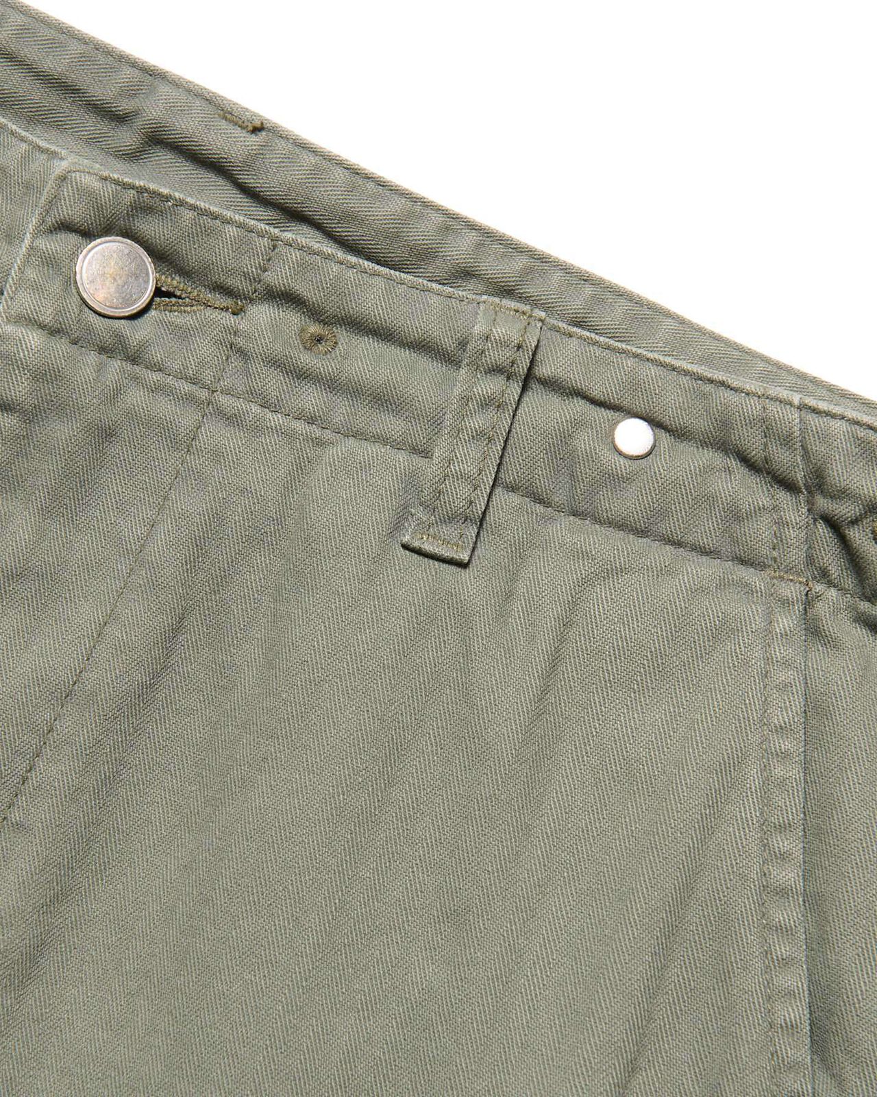 DAMAGED MILITARY PANTS,KHAKI, large image number 4