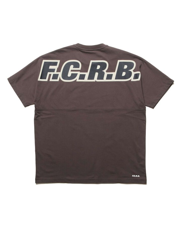 BIG LOGO BAGGY TEE,BROWN, medium image number 1