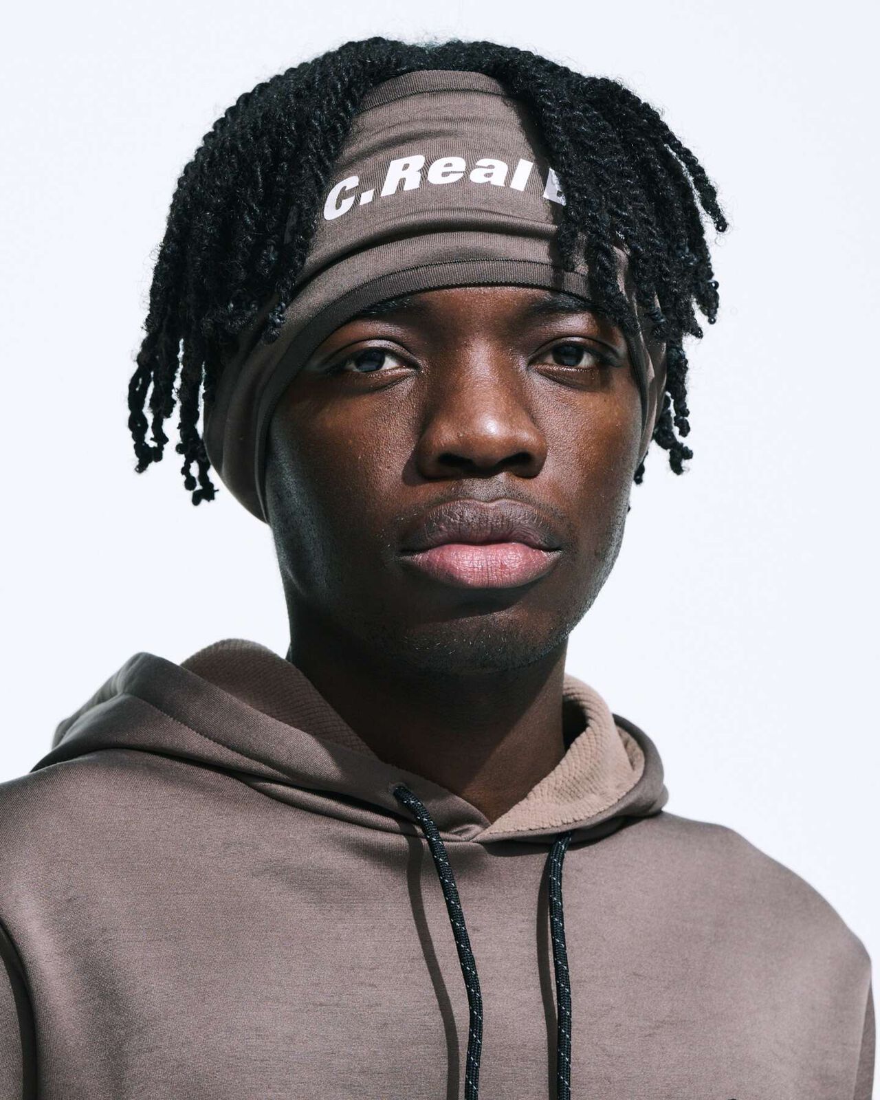 STRETCH FLEECE HEADBAND,BLACK, large image number 3