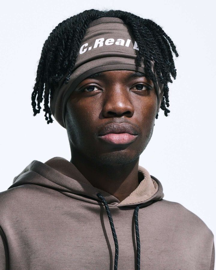 STRETCH FLEECE HEADBAND,BLACK, medium image number 3