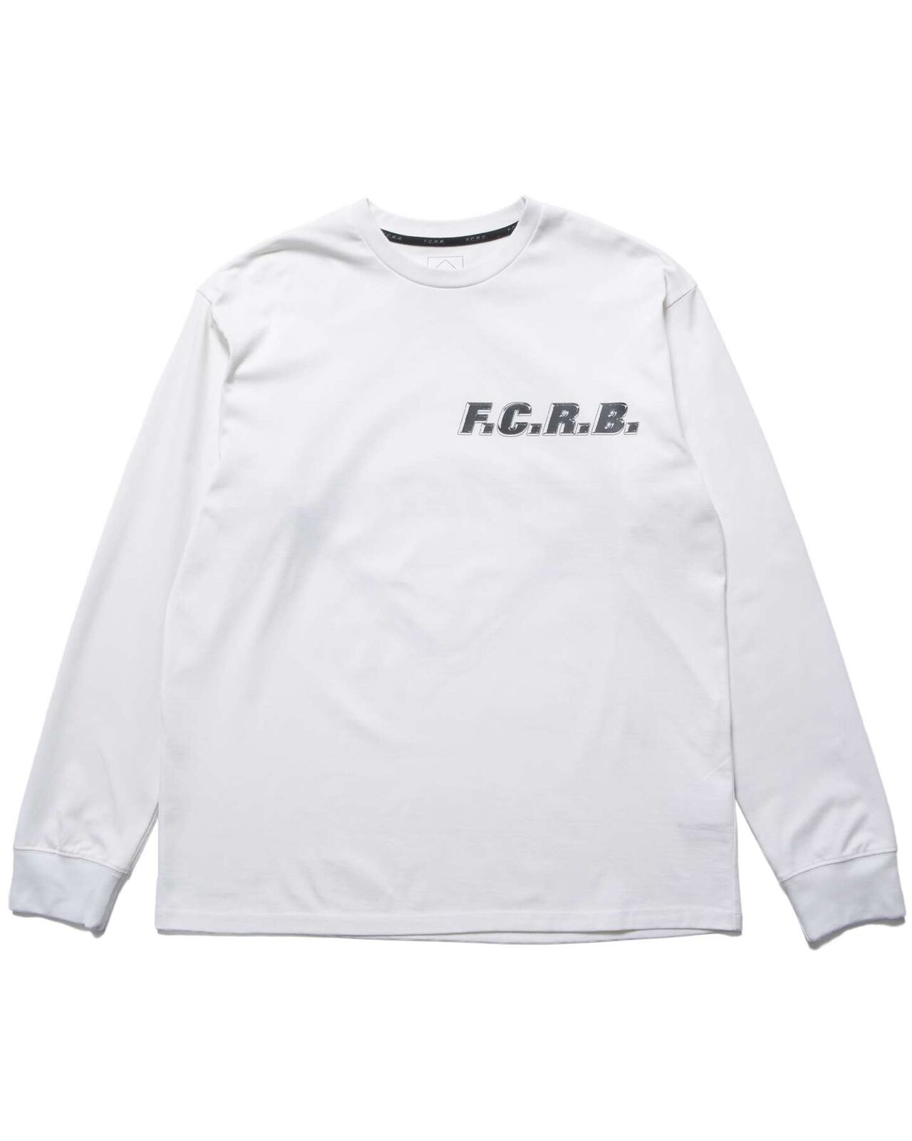 SHADOW EMBLEM L/S TEE,WHITE, large image number 1