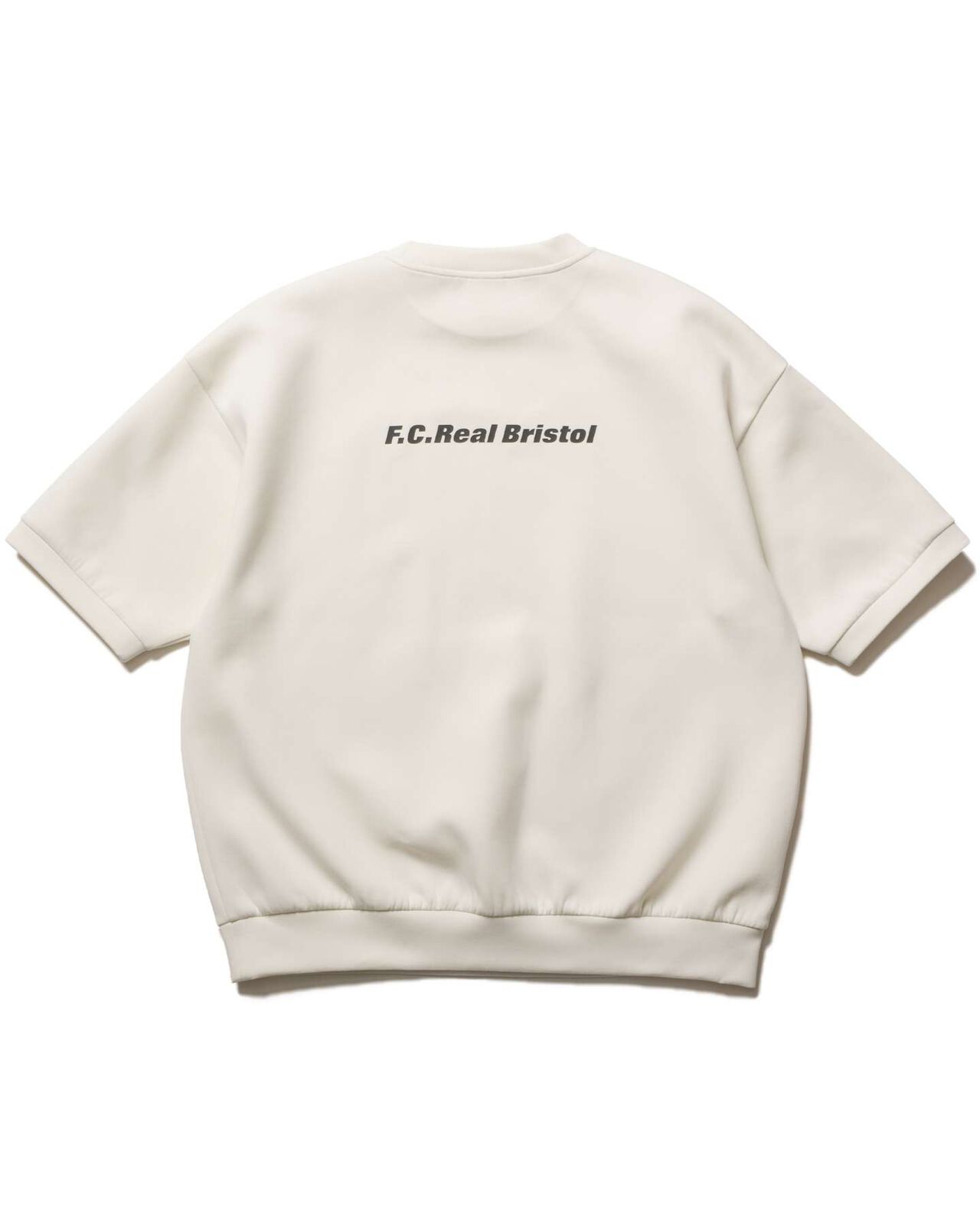 TECH SWEAT S/S CREWNECK TOP,WHITE, large image number 1