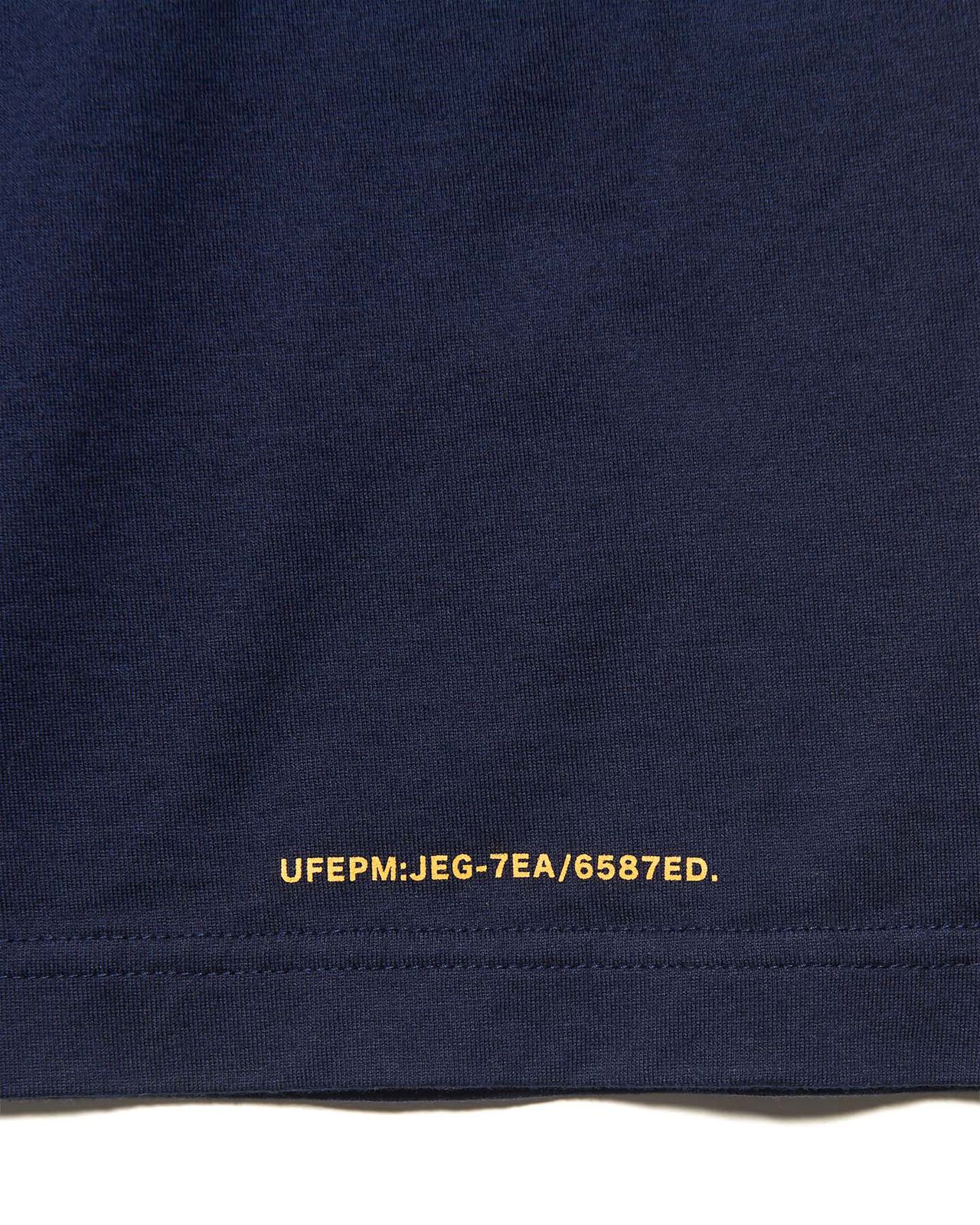 STENCIL LOGO TEE,NAVY, large image number 3