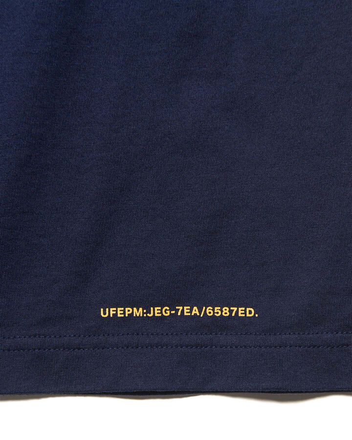 STENCIL LOGO TEE,NAVY, medium image number 3