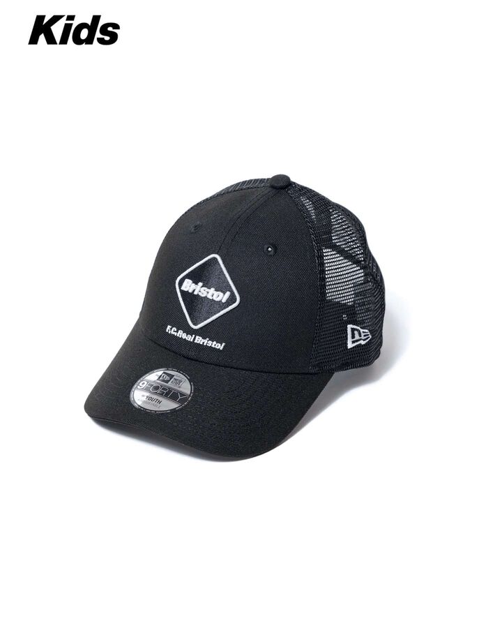 NEW ERA EMBLEM 9FORTY MESH CAP,BLACK, medium