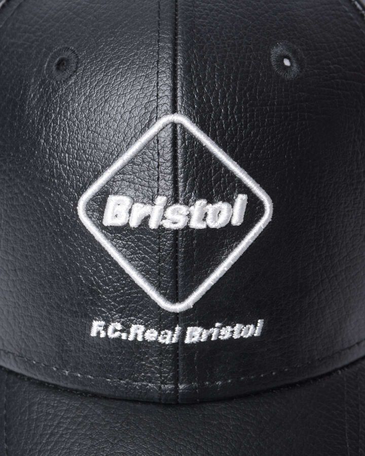 NEW ERA SYNTHETIC LEATHER 9FORTY CAP,BLACK, medium image number 2