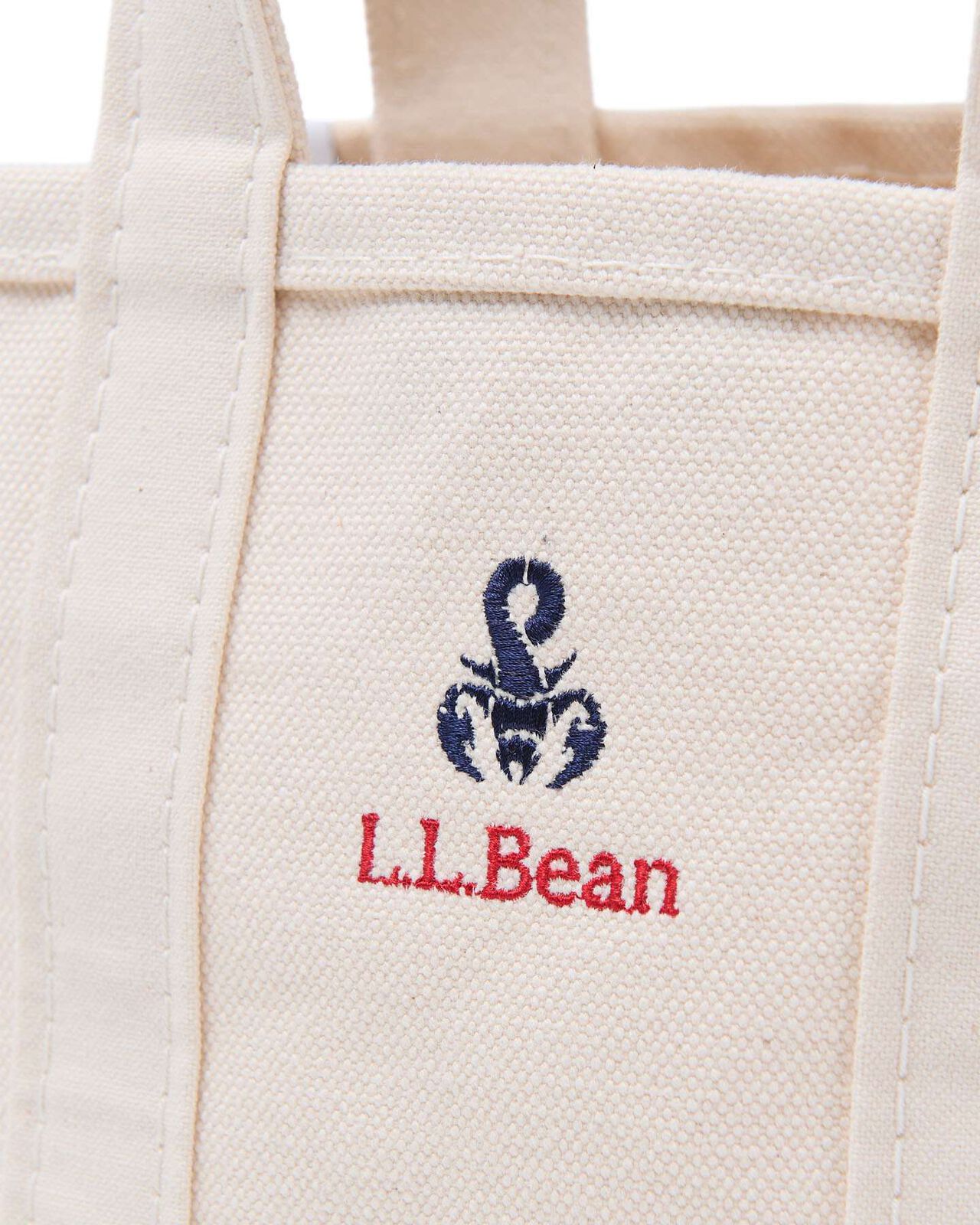 L.L. Bean BOAT AND TOTE MINI,WHITE, large image number 3
