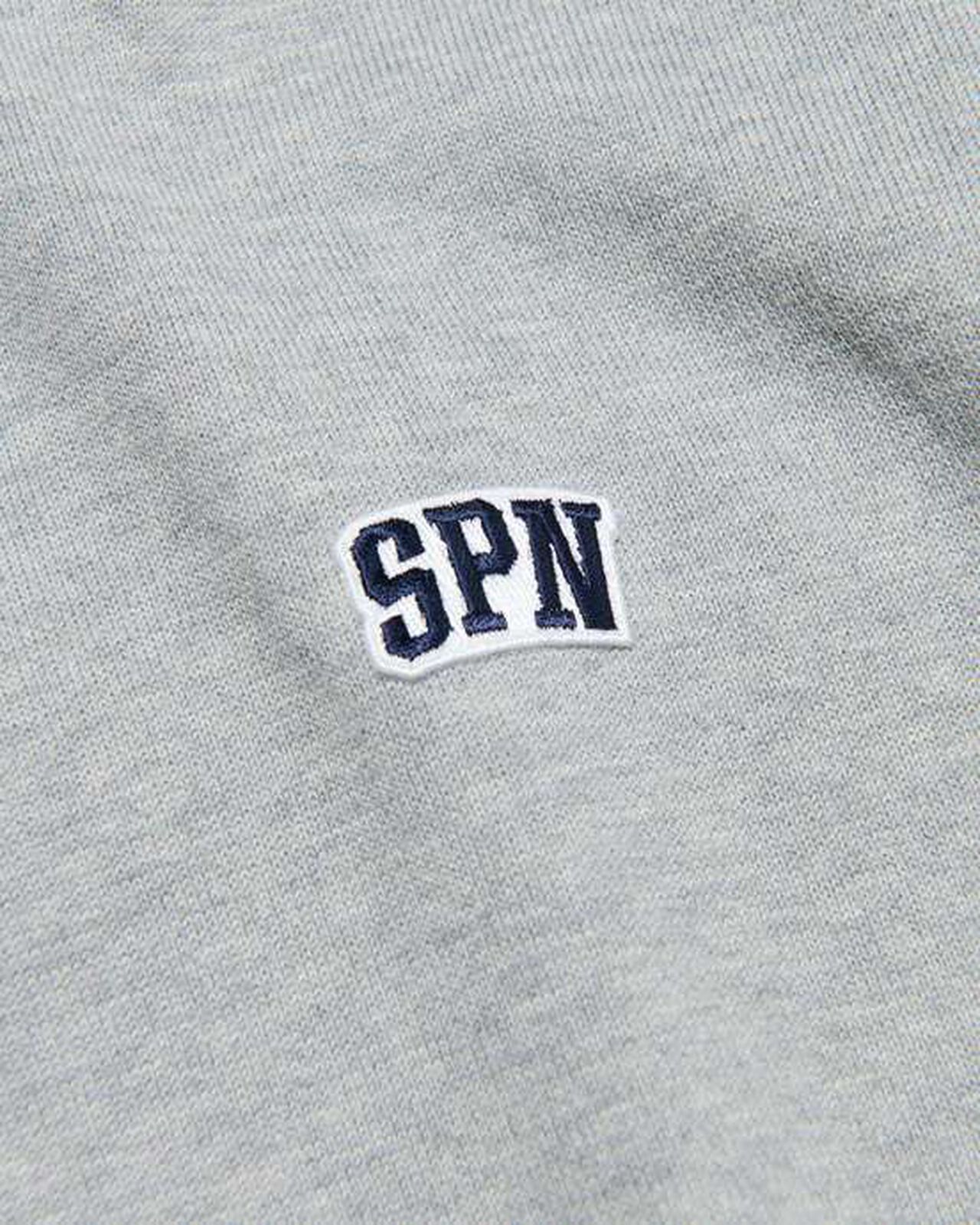 SPN WAPPEN CREWNECK KNIT,GRAY, large image number 3