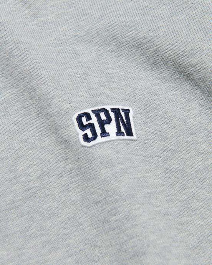 SPN WAPPEN CREWNECK KNIT,GRAY, medium image number 3