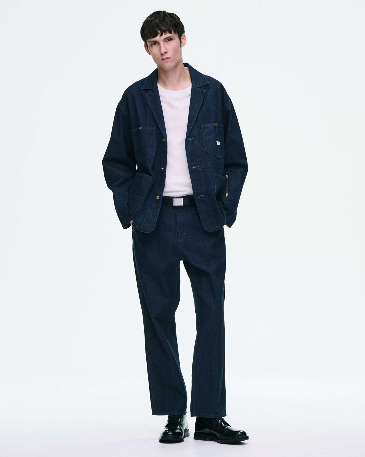 LEE DUNGAREES LOCO JACKET,INDIGO, large image number 7