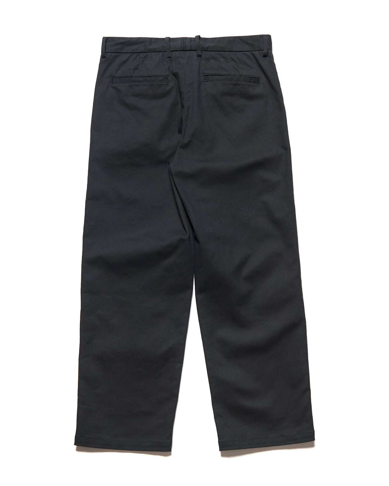 STRETCH TWILL STANDARD SLACKS,BLACK, large image number 1