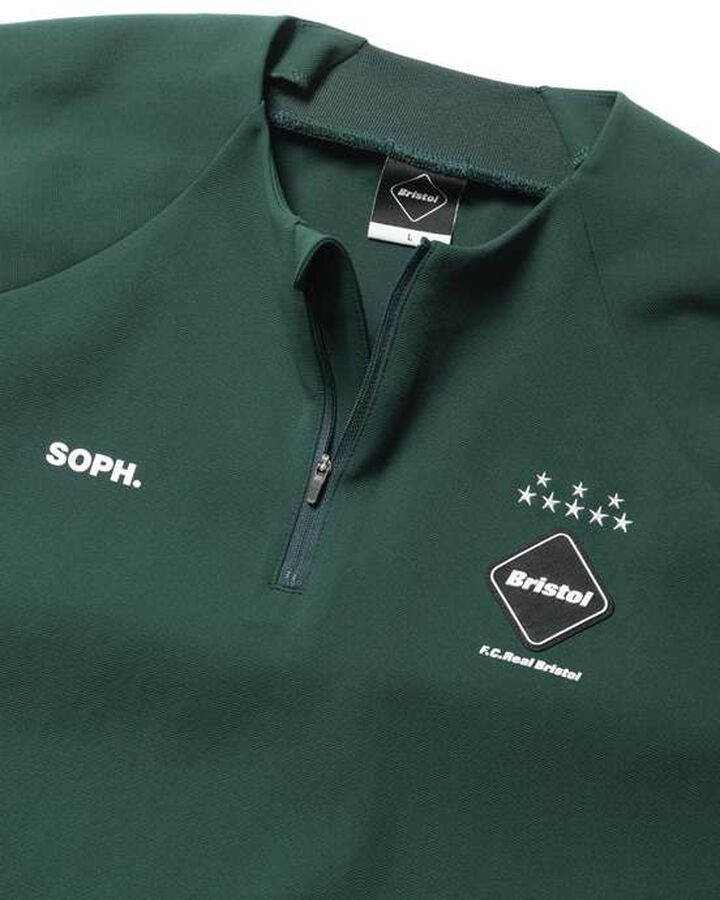 PDK HALF ZIP TOP,GREEN, medium image number 2