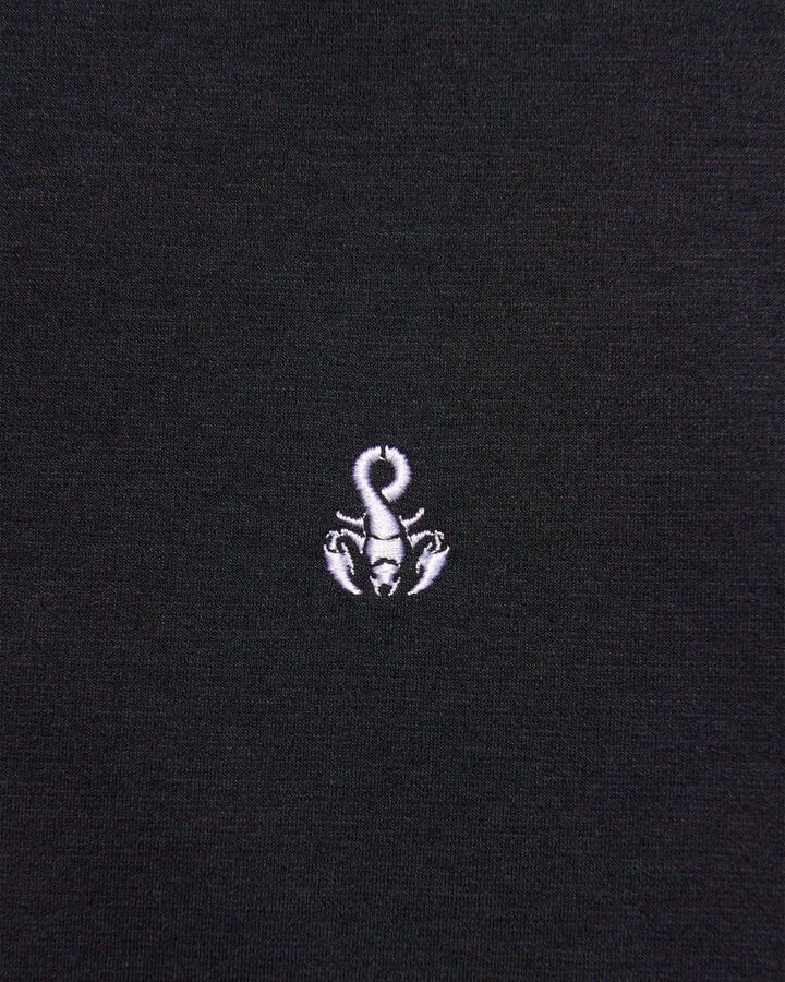SCORPION WIDE L/S TEE,BLACK, medium image number 3