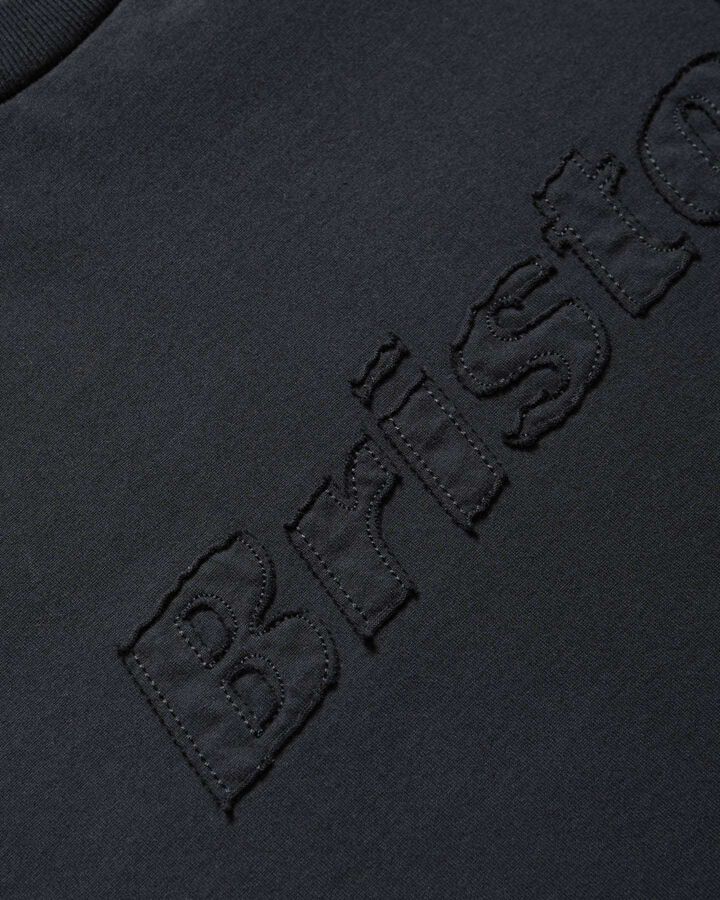 CUT-OFF LOGO S/S TEE,BLACK, medium image number 2